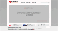 Desktop Screenshot of nitroerg.pl
